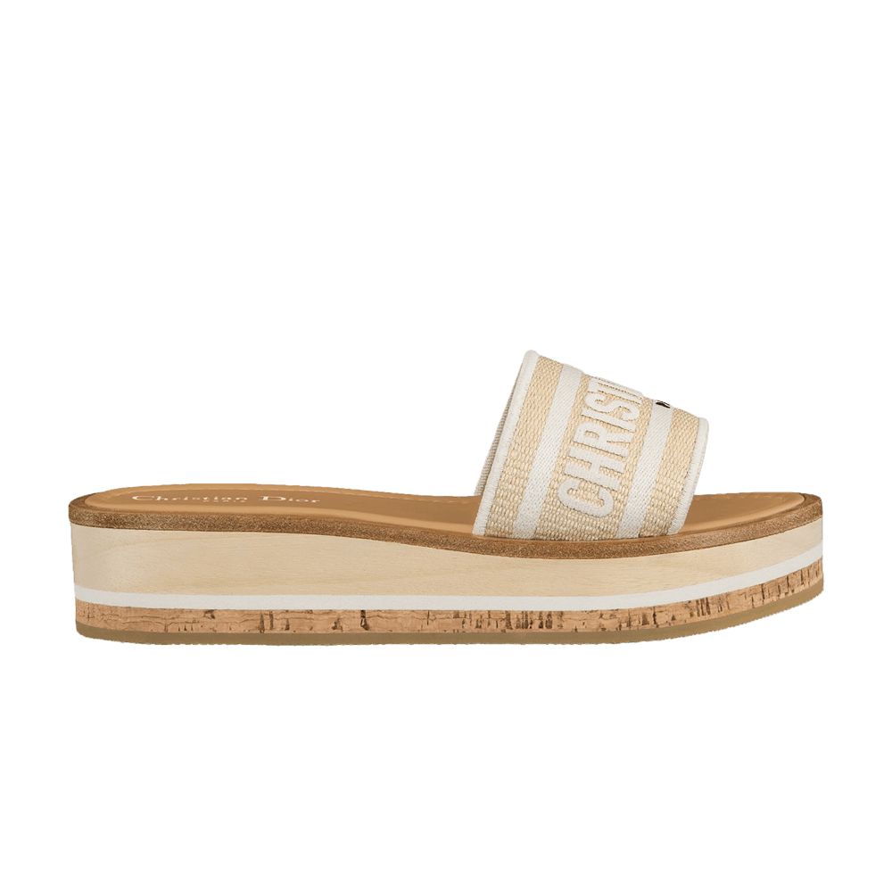 Dior｜SANDALS (KCO002CVA 02U) Buy Dior Wmns Dioract Sandal 'Ecru' - KCO002CVA S02U | GOAT DE