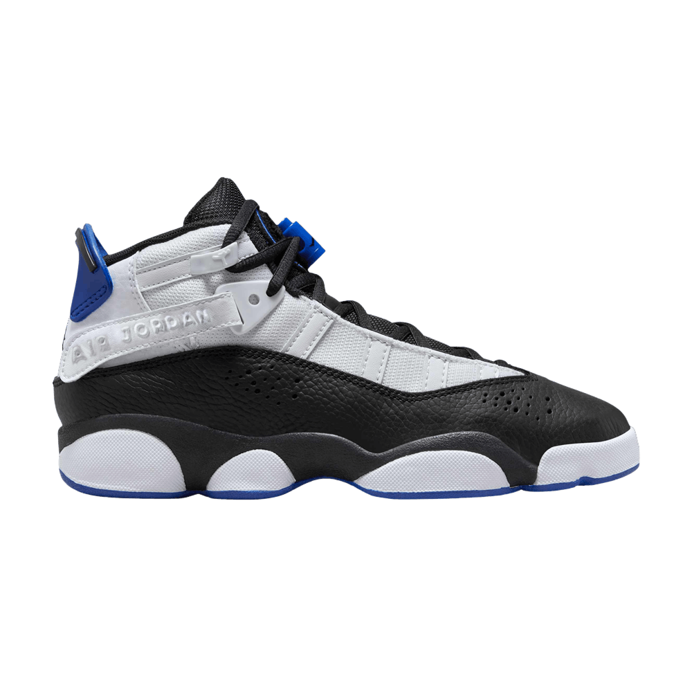 Air Jordan 6 Rings Gs White Black Game Royal