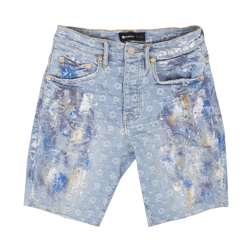 JUNIOR GAULTIER✦同色異素材切替design✧ShortPants Jean Paul Gaultier - Jean Paul Gaultier | The White Patch Shorts