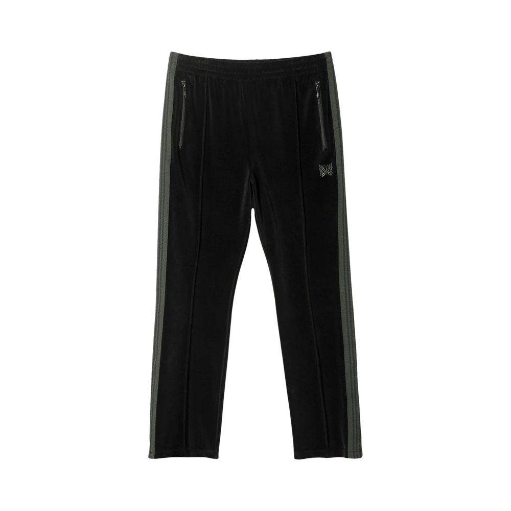 Buy Needles Narrow Track Pants 'Black' - PU280 BLAC | GOAT