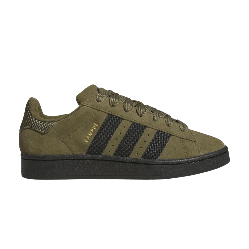 adidas gazelle silver green womens Adidas Campus 00s Med Dark Khaki Off White Gum JQ8355 – Sneaker Junkies main image 1