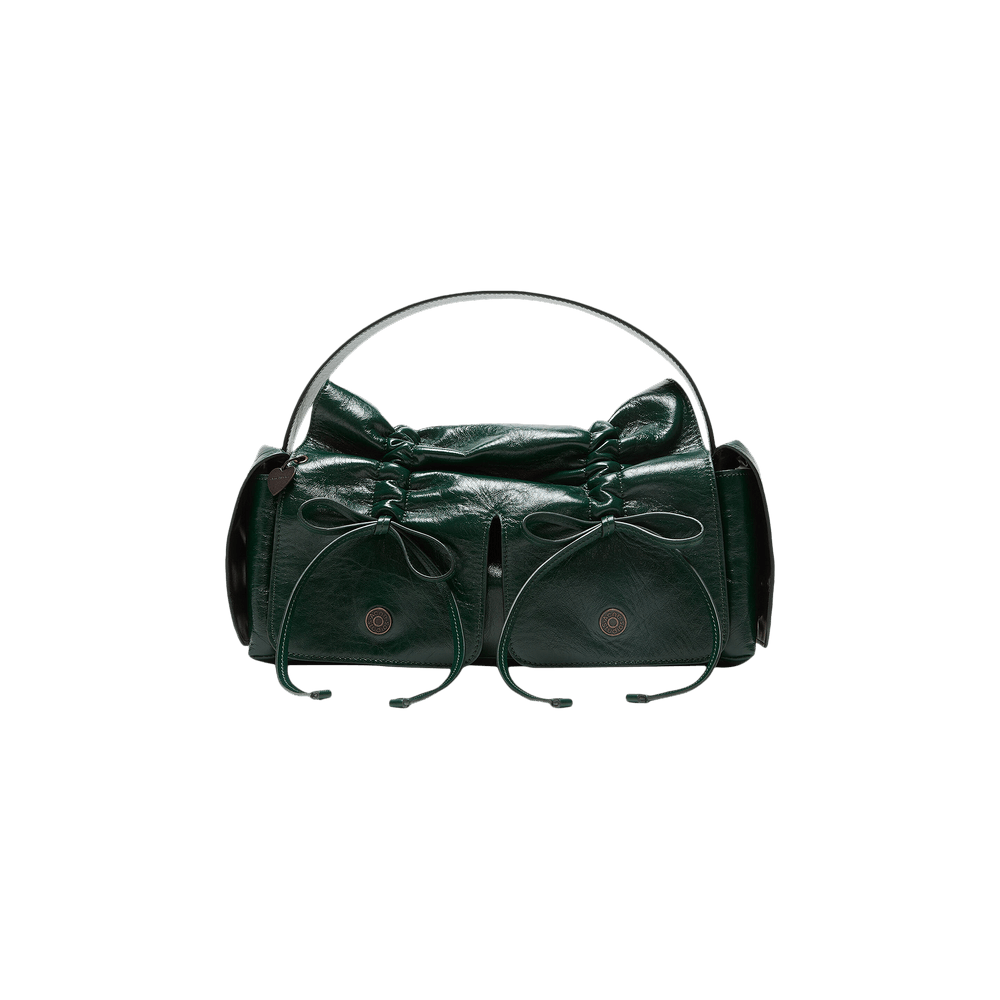 Buy Acne Studios Multipocket Bag 'Dark Green' - A10432 GOAT DARK