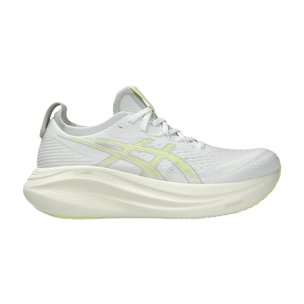 Asics Gel Nimbus 27 White Huddle Yellow