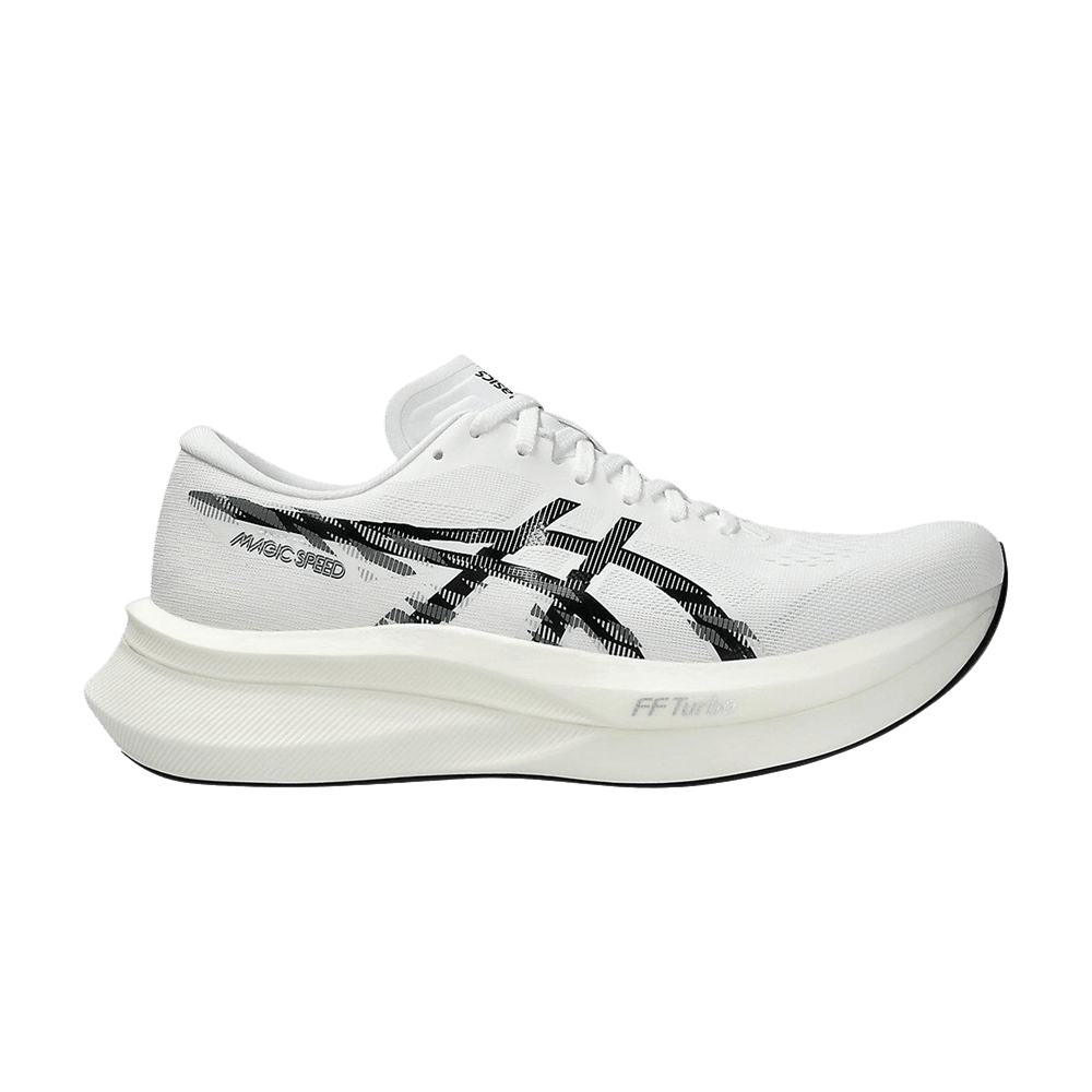 Buy Asics Magic Speed 4 Wide 'White Black' - 1011B873 101 | GOAT