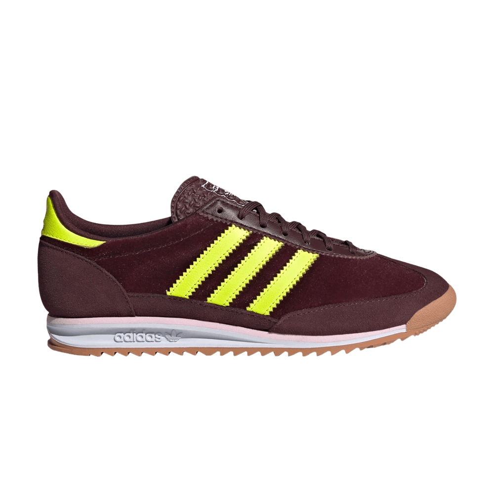Buy adidas Wmns SL72 OG 'Aurora Ruby Solar Yellow Velvet' - JI0195
