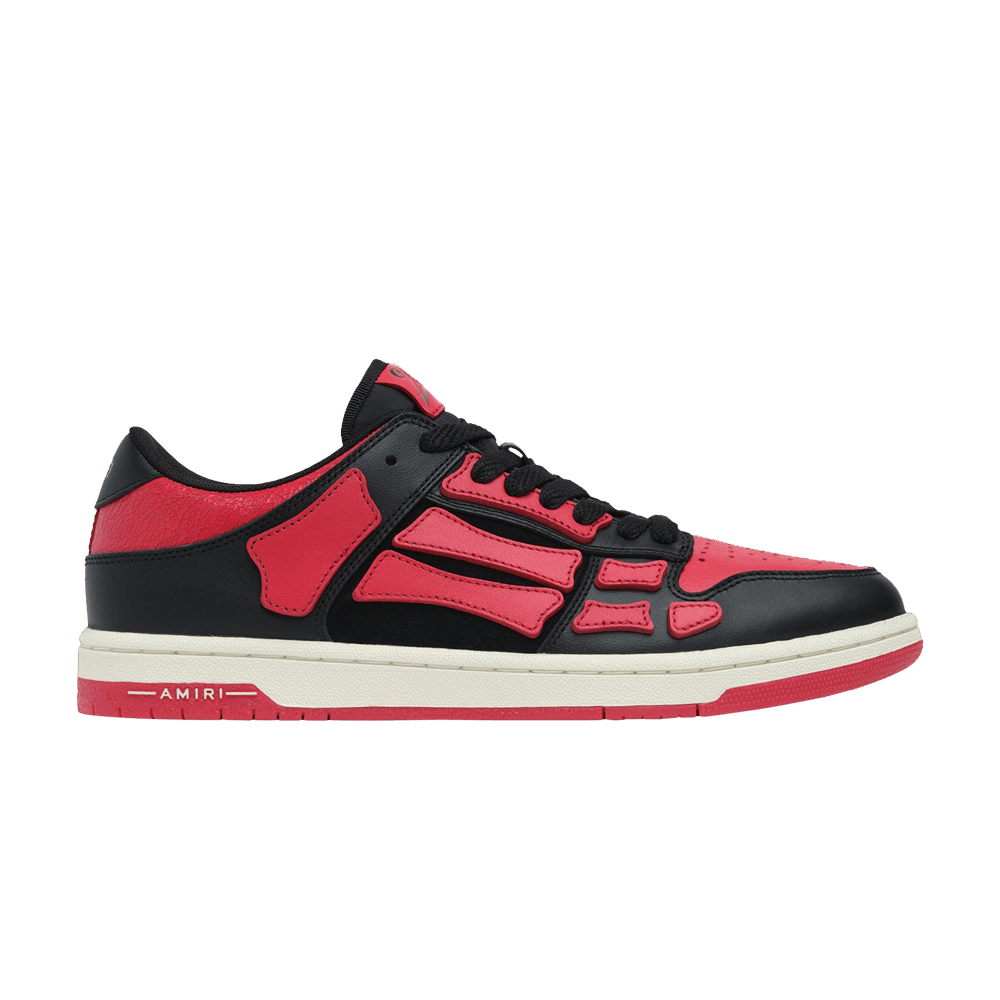 スニーカー AMIRI SNEAKER (AMFOSR1080) Buy Amiri Skel Top Low 'Black Varsity Red' - AMFOSR1080 619