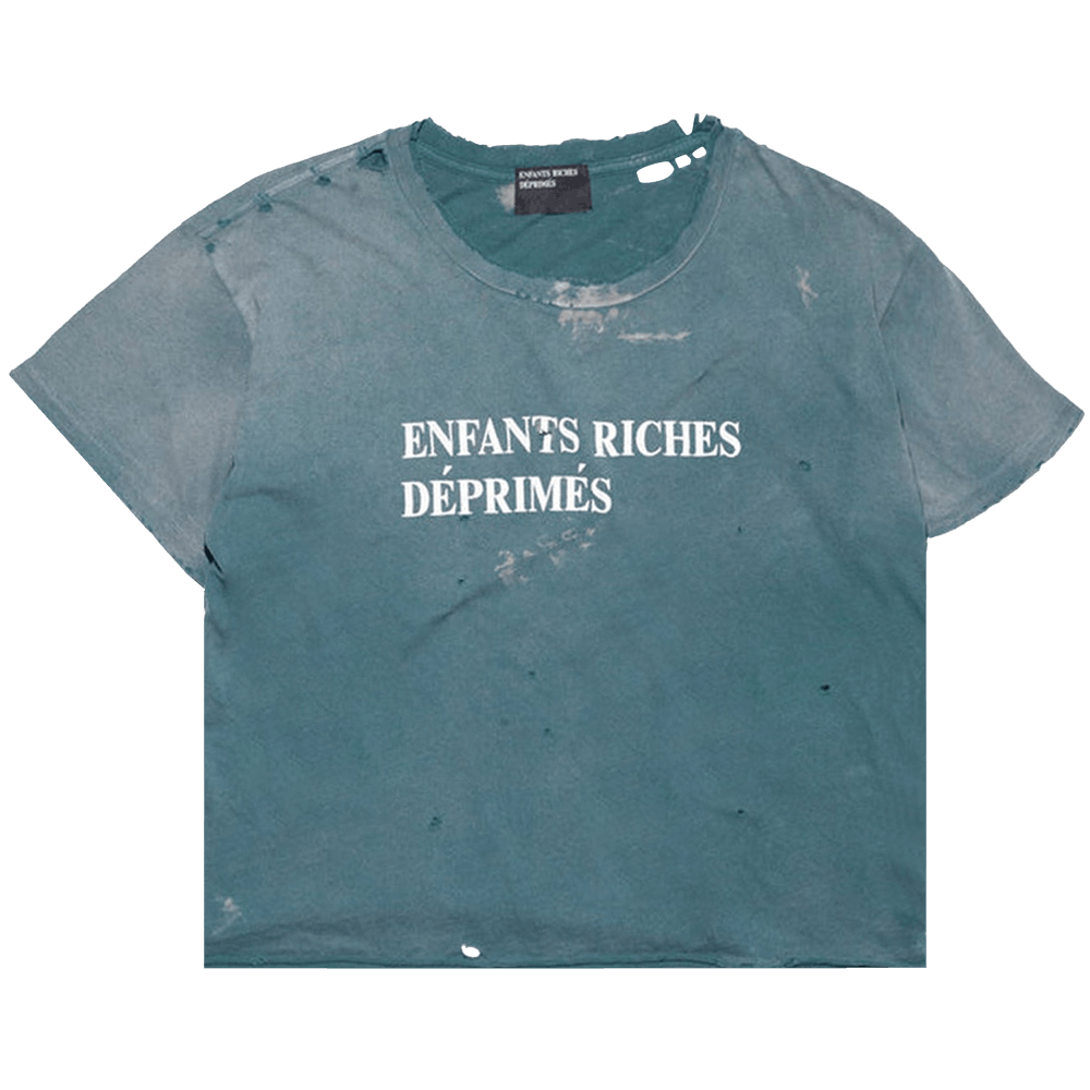 Buy Enfants Riches Déprimés Classic Logo T-Shirt 'Posy Green