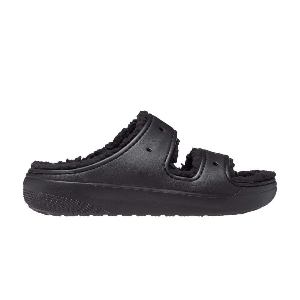 Buy Crocs Classic Cozzzy Sandal 'Black' - 207446 060 | GOAT