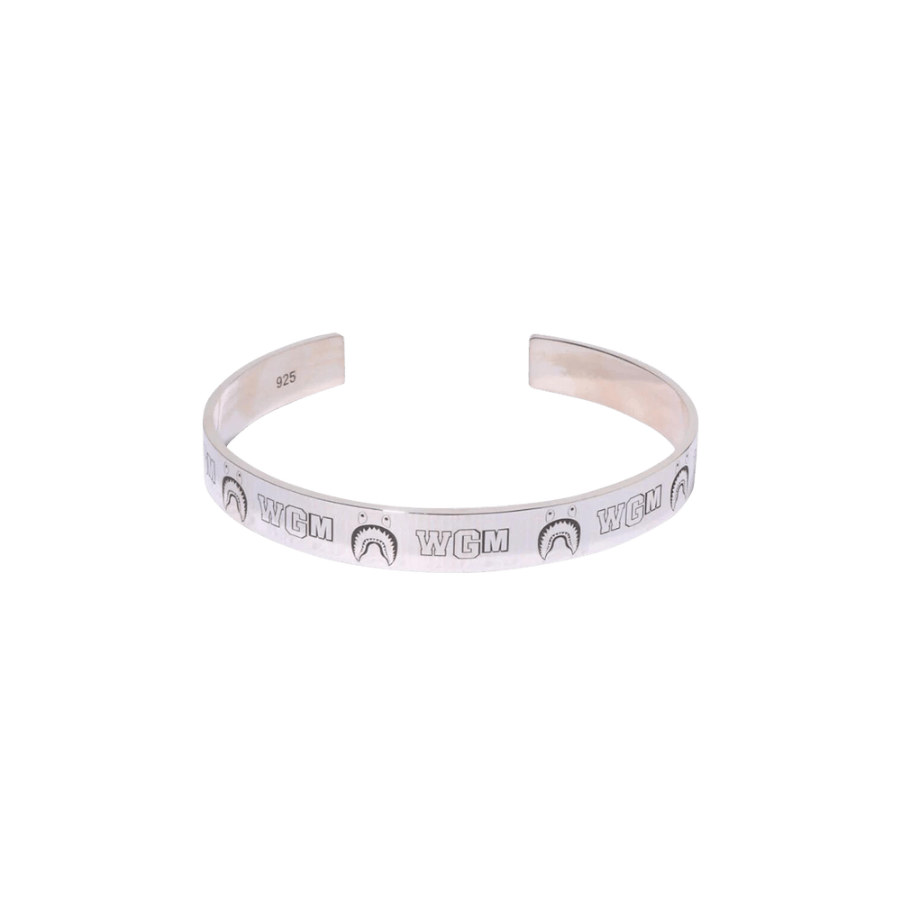 Buy BAPE Shark Bangle 'Silver' - 1K70 182 048 SILVER | GOAT