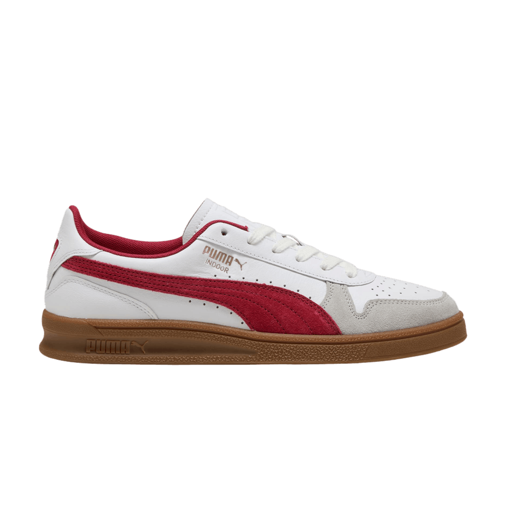 スニーカー PUMA Men Sneakers White 401360 White-Dark Crimson-Gum Buy Puma Indoor OG 'White Dark Crimson Gum' - 401360 03 | GOAT