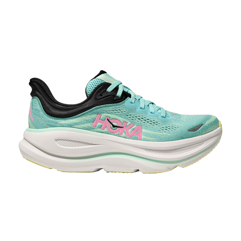 Hoka Wmns Bondi 9 'blue Spark Mint Fluorite'