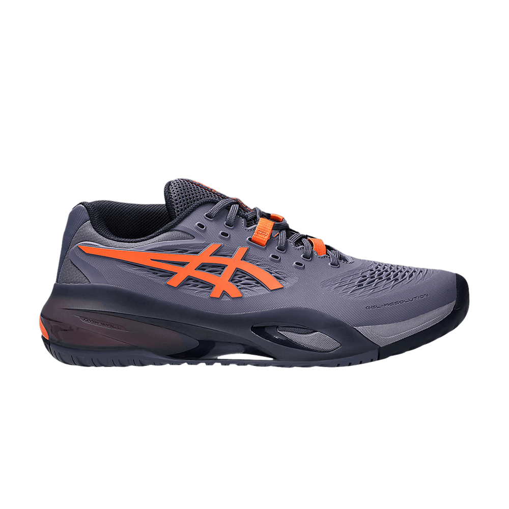 Asics Gel Resolution X Wide Greyish Purple Nova Orange