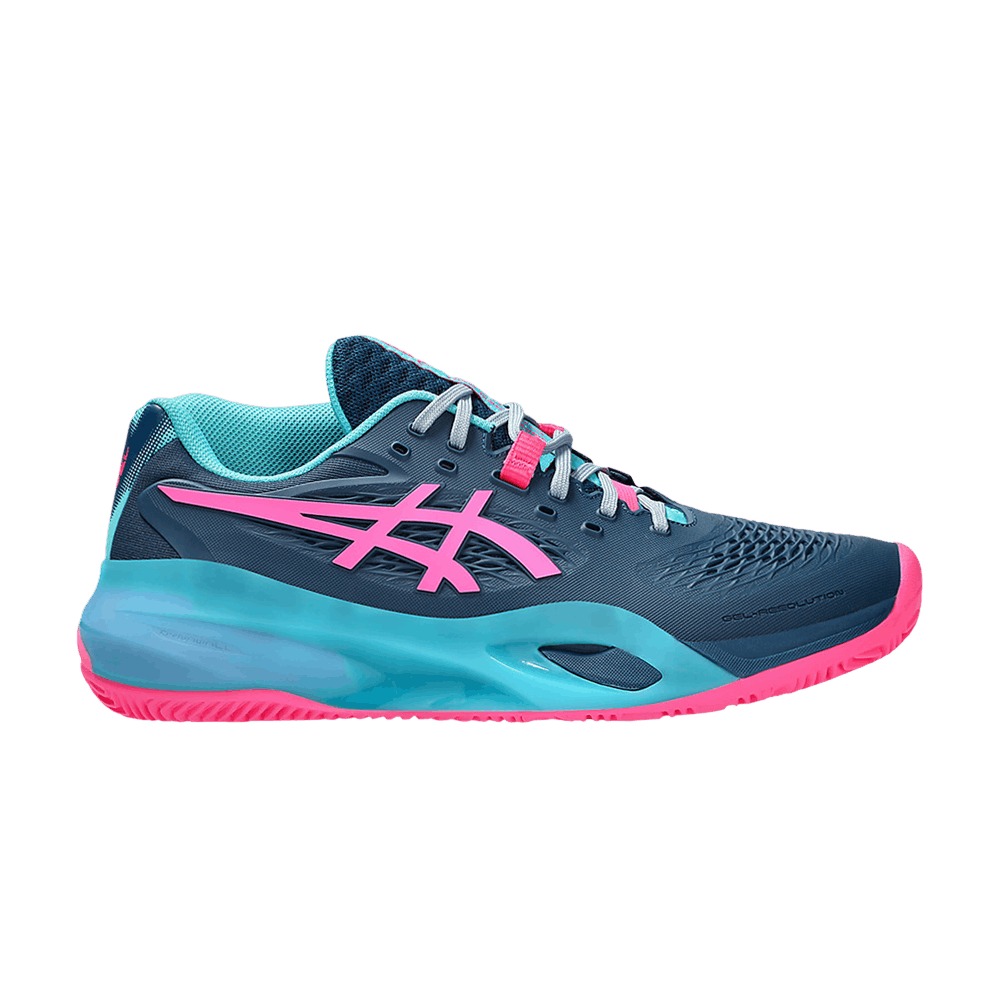 Asics Gel Resolution x Padel Mako Blue Hot Pink