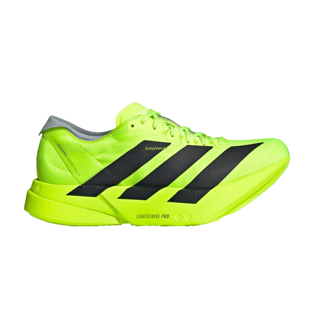 adizero Pro LIGHTSTRIKE シューズ 黒/黄 Men's Adizero Adios Pro 3 Running Shoe - Core black/Zero met