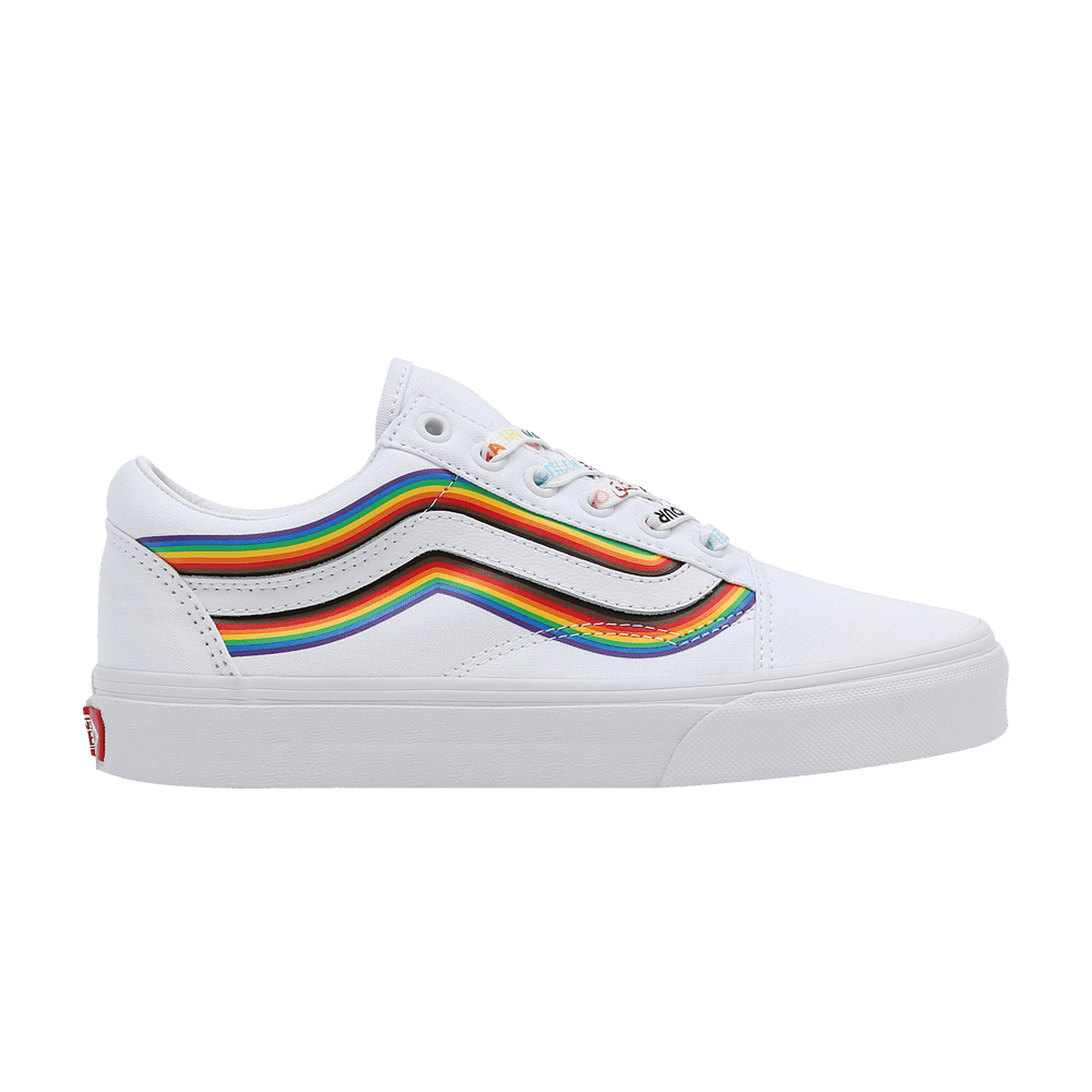 Vans Old Skool Pride - White Rainbow
