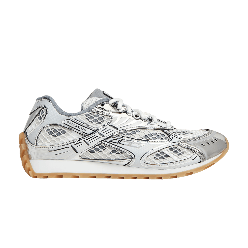 Buy Bottega Veneta Wmns Orbit Sneaker 'Silver White' - 755915