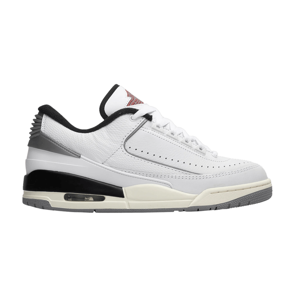 Air Jordan 2/3 White Black Metallic Silver