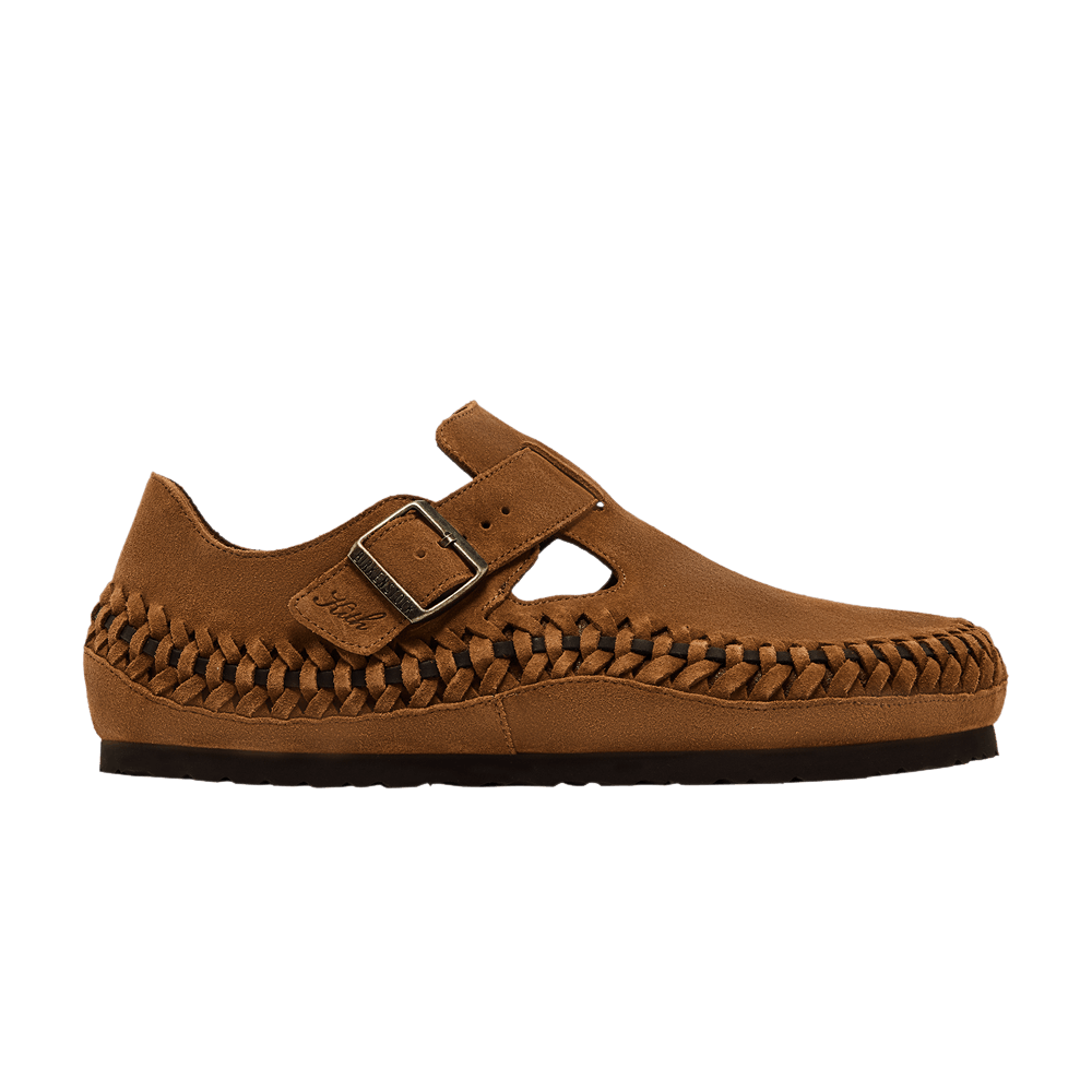 Buy Kith x Birkenstock London Braided 'Mink Mocca' - 1029977 | GOAT
