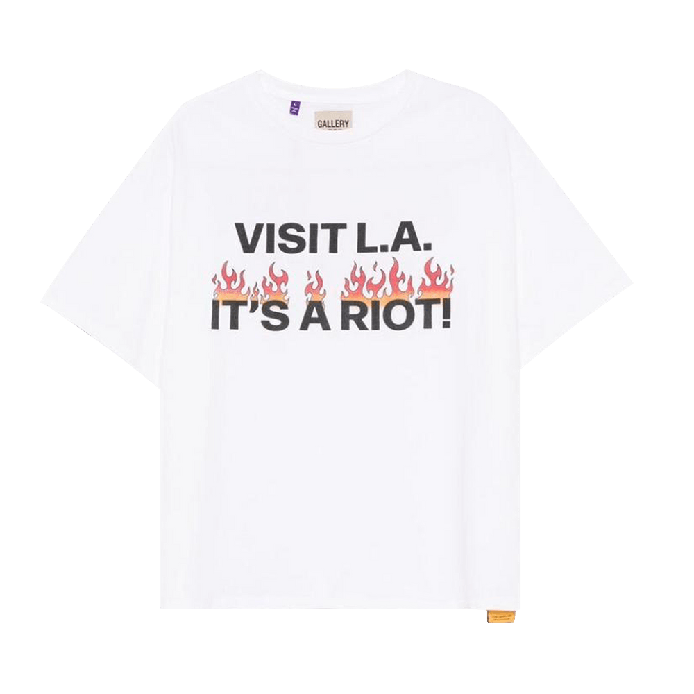 Buy Gallery Dept. LA Riot Tee 'White' - LRS 10012 WHIT | GOAT