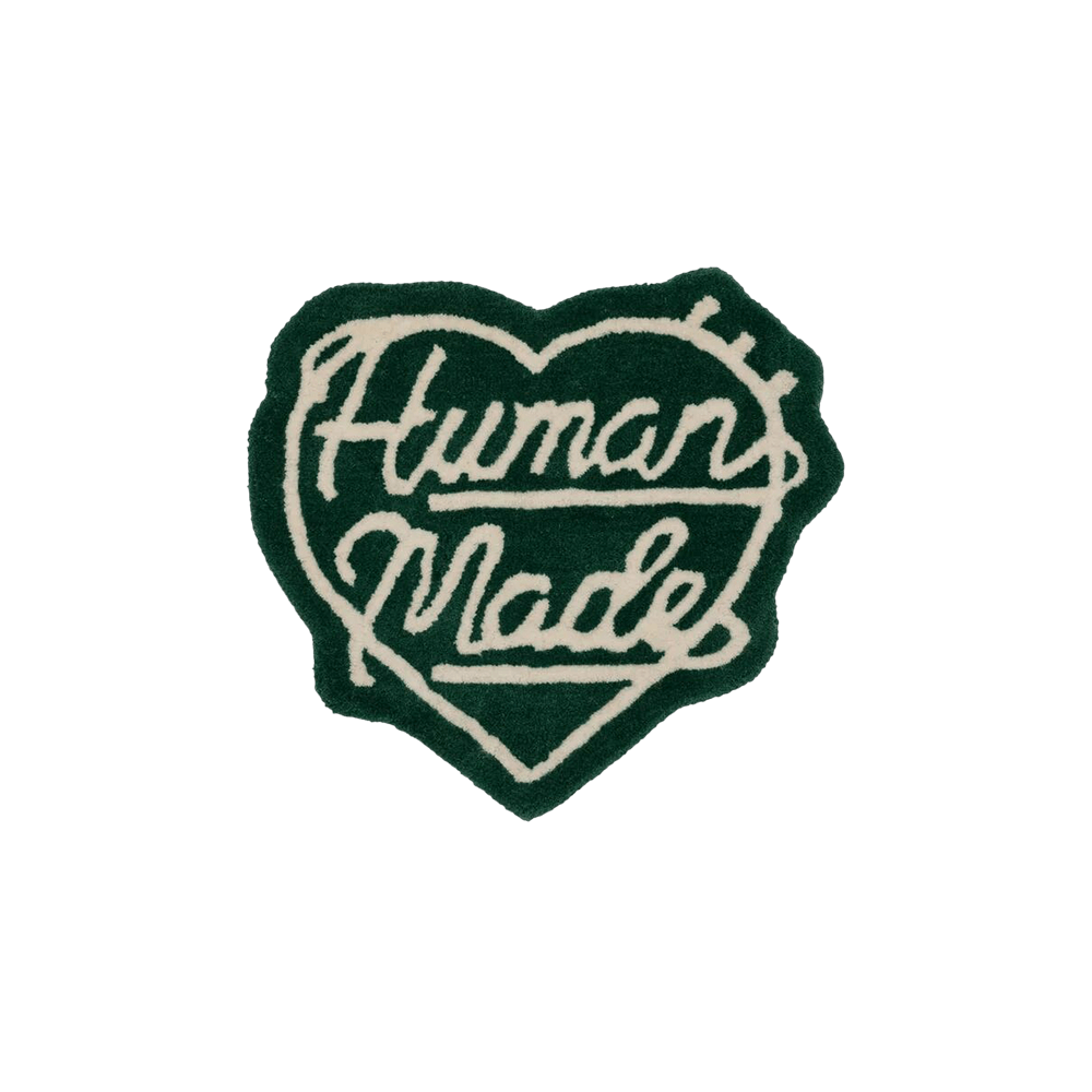 ラグ・カーペット HUMAN MADE HEART RUG SMALL GREEN Buy Human Made Heart Rug Small 'Green' - HM28GD073 GREE | GOAT CA