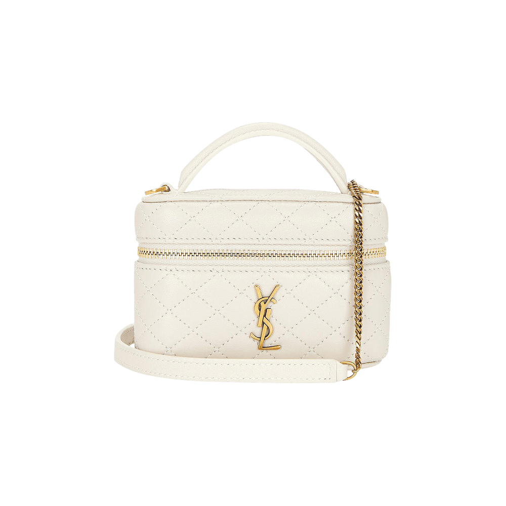 Buy Saint Laurent Micro Gaby Vanity Bag 'Cream Soft' - 819285
