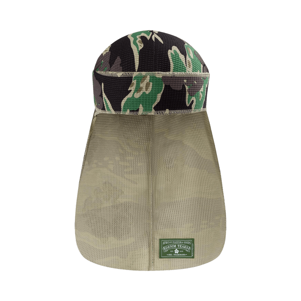 Buy Denim Tears Wreath Durag 'Green Camo' - FW24ADR0015 | GOAT AU