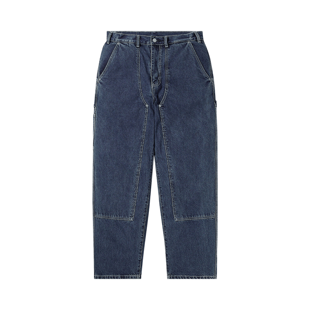 【SATIIIZ】Tehe Pintuck Non-fade Denim Pants SATIIIZ】Tehe Pintuck Non-fade Denim Pants SATIIIZ】Tehe