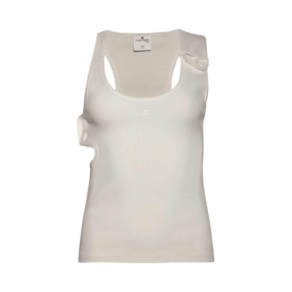 Tシャツ・カットソー COURREGES Women Tops 125JDE118JS0194 0001 White 1564787_00.png.png