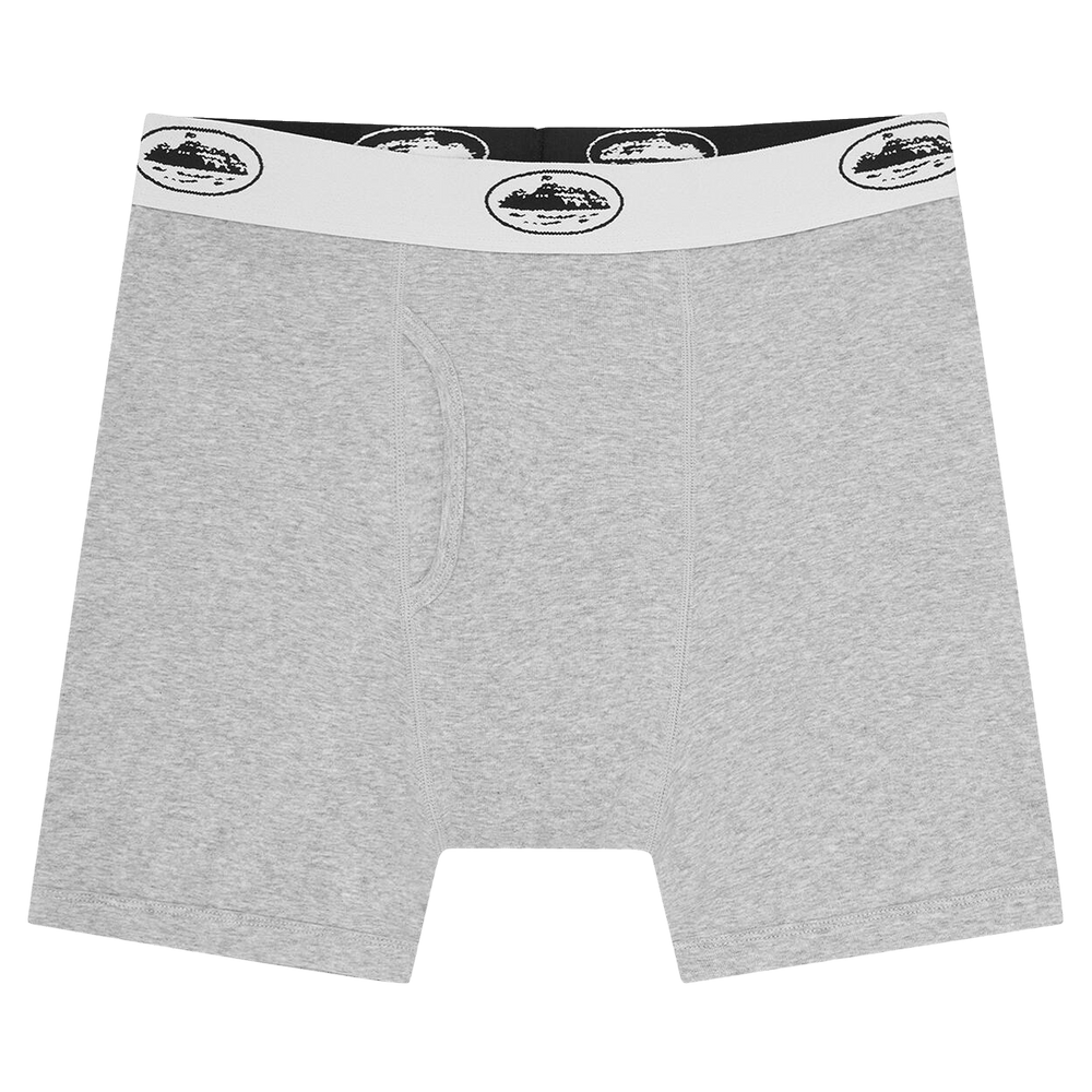 Buy Corteiz Alcatraz Boxers (3 Pack) 'Grey' - 07892 1SS2505CAB3PG