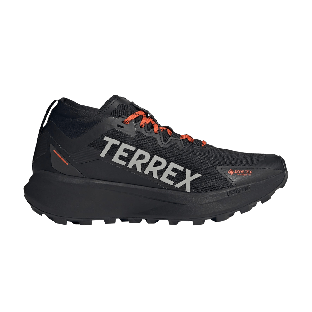 Buy Adidas Terrex Agravic Mid GORE-TEX 'Black Grey Semi Impact