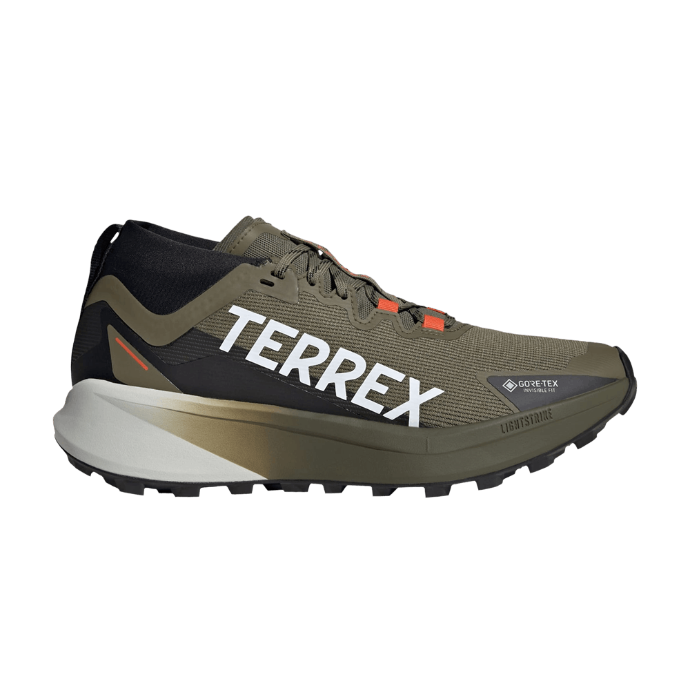 Buy Adidas Terrex Agravic Mid GORE-TEX 'Olive Strata' - JP7252 | GOAT
