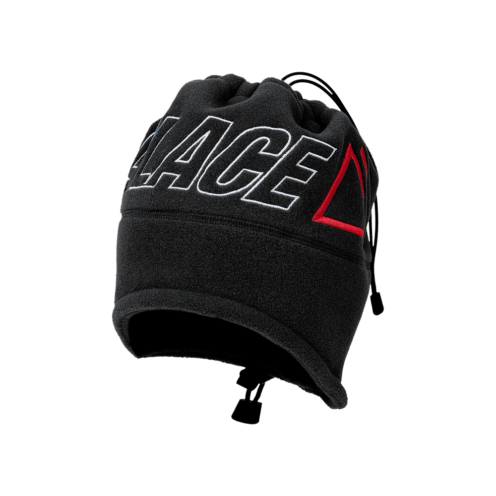 Buy Palace Polartec Gaiter Beanie 'Black' - P28BN002 | GOAT CA