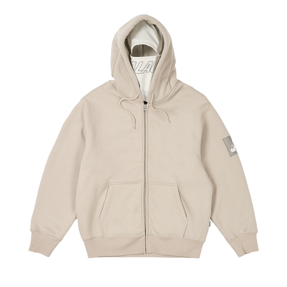 Buy Palace Facemask Thermal Hood 'Stoney Grey' - P28CS012 | GOAT