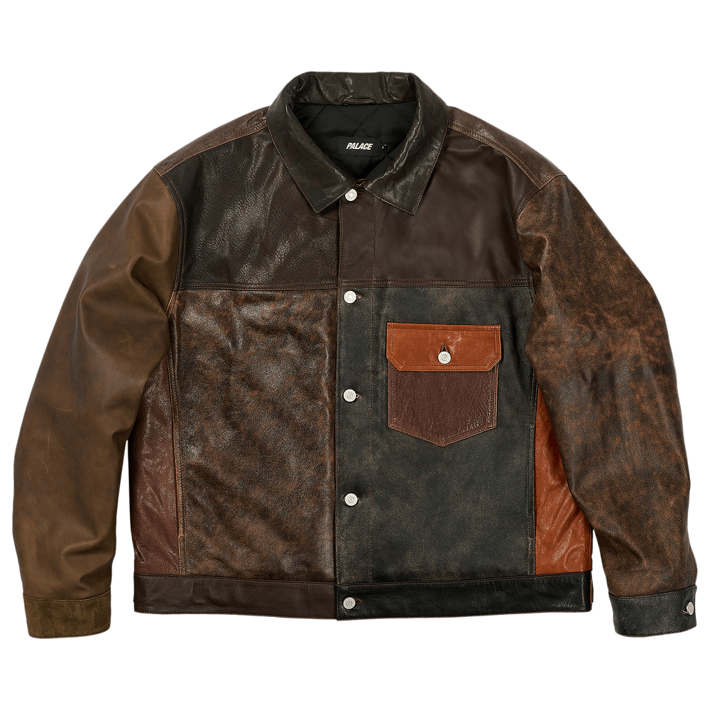 PALLAS PALACE チャコールグレー　レザージャケット 1567170_00.png.png