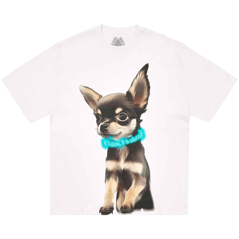 Buy Palace Yappy T-Shirt 'White' - P28TS065 | GOAT