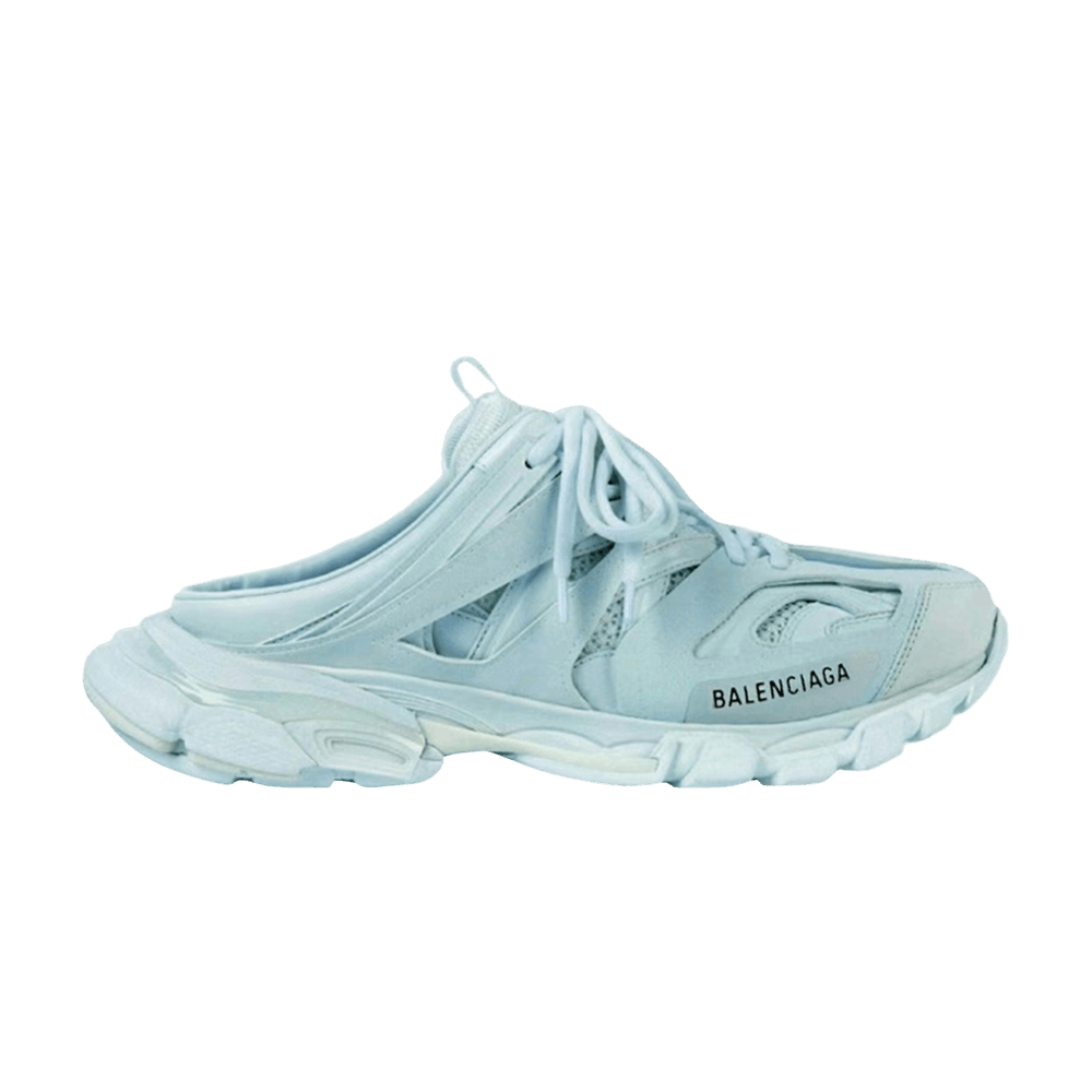 Balenciaga Track Mule Light Blue Black