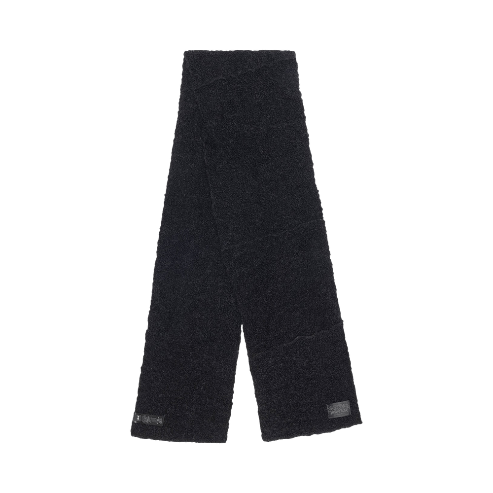 Buy Stussy Pieced Alpaca Wool Scarf 'Black' - 138943 BLAC | GOAT CA