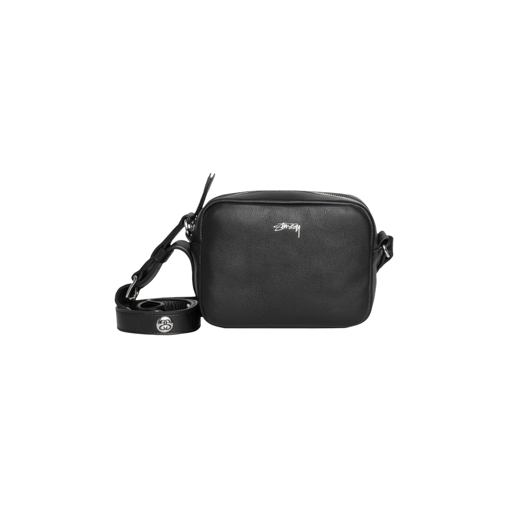 バッグ 24aw Stussy SS Link Leather Side Pouch Stussy Stüssy SS Link Leather Side Pouch Black | Grailed