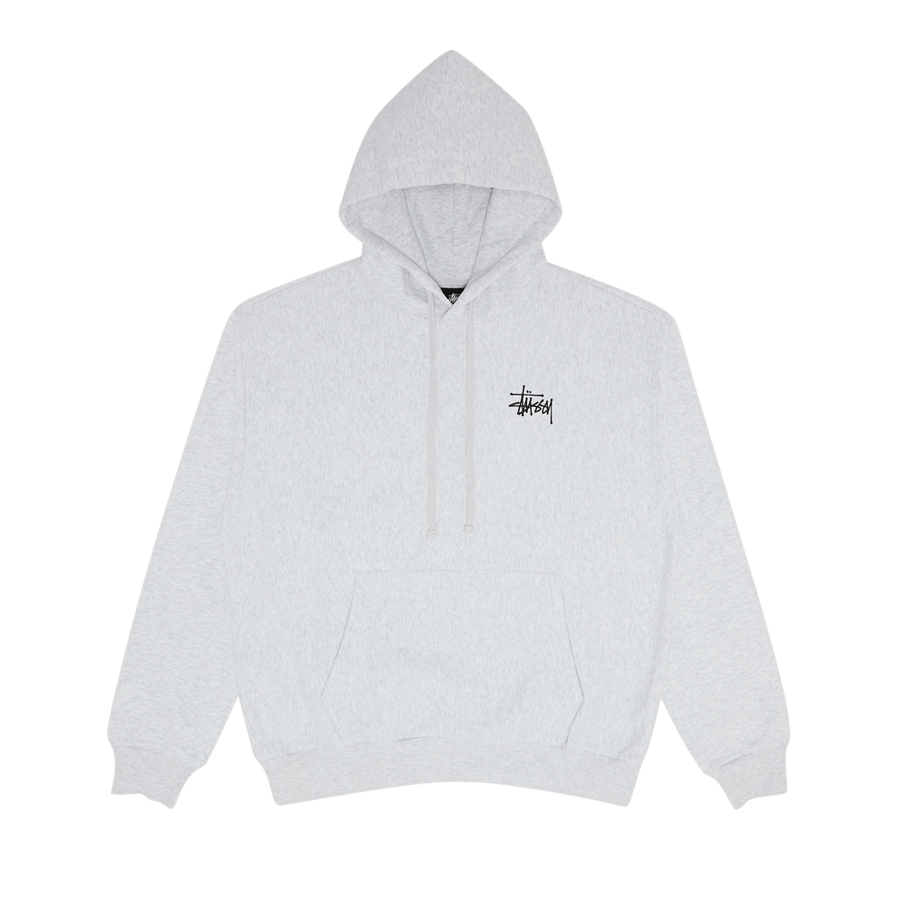 Buy Stussy Basic Hoodie 'Ash Heather' - 1925000 ASH | GOAT
