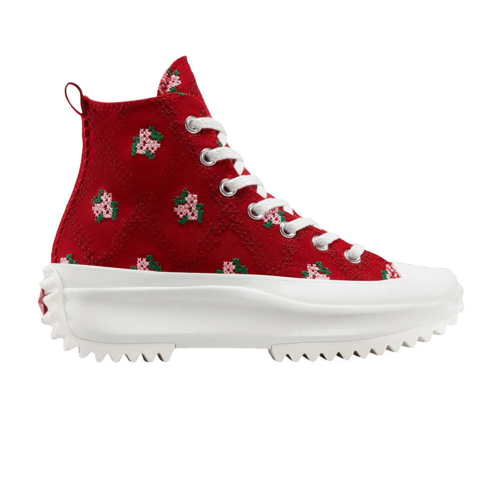 CONVERSE Run Star Hike Hi Platform Rose Cross Stitch 6 Men Shoes Sneaker A14885C CONVERSE Run Star Hike Hi Platform Rose Cross Stitch 6 Men  main image 4