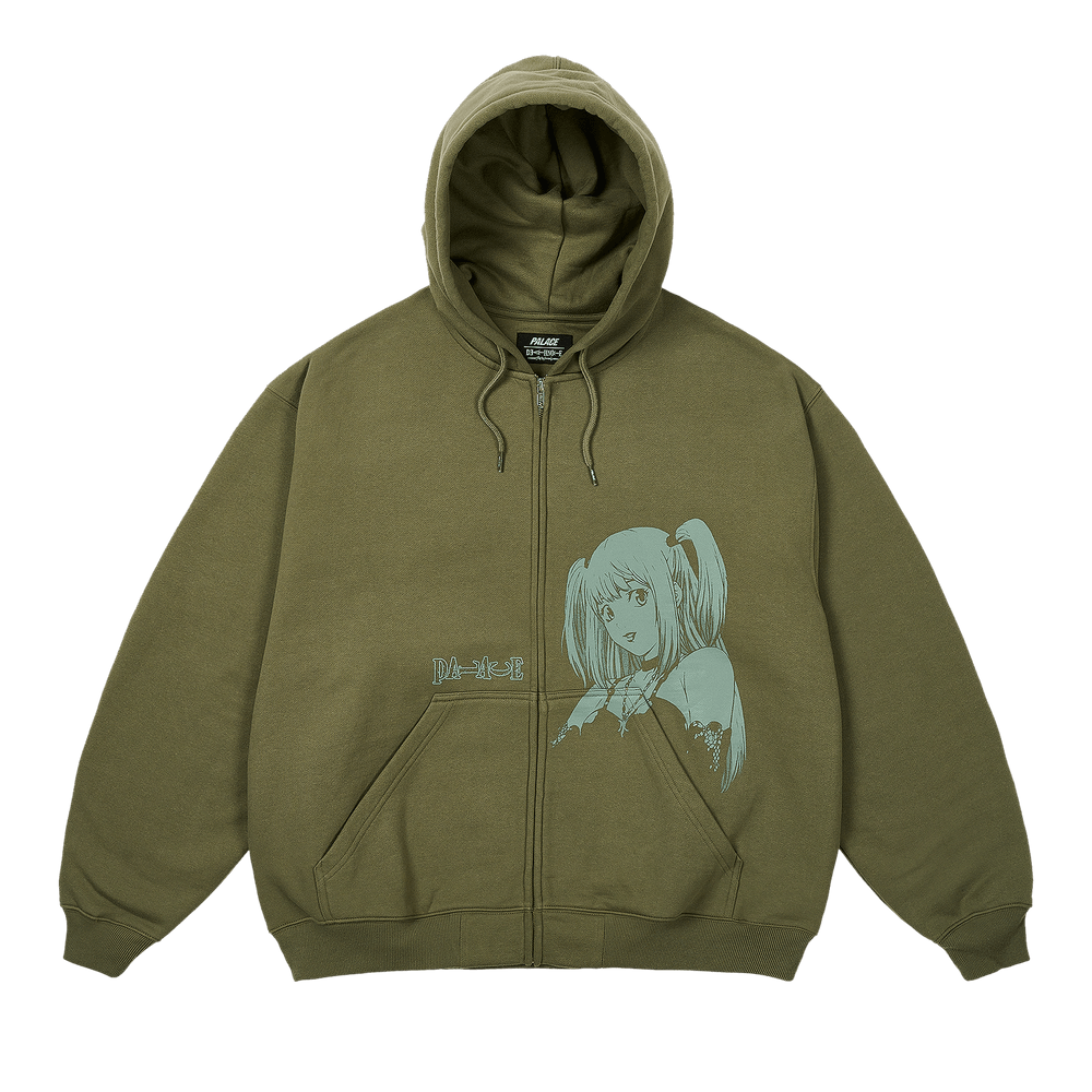 Buy Palace Misa Zip Hood 'The Deep Green' - P28CS057 | GOAT