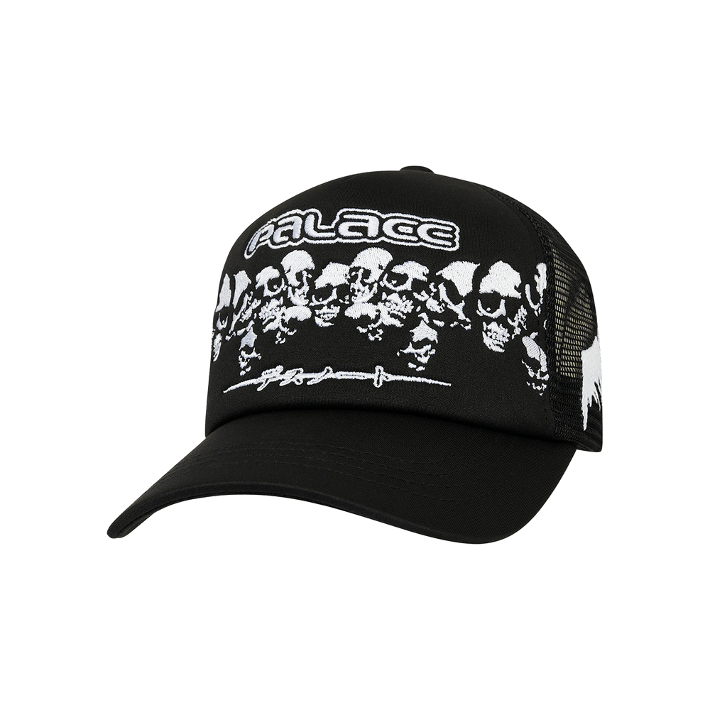 Buy Palace x Death Note Trucker 'Black' - P28H008 | GOAT