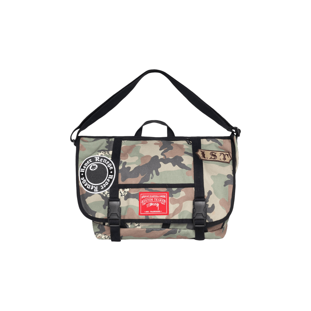 Buy Stussy x Denim Tears Messenger Bag 'Camo' - 334114 CAMO | GOAT