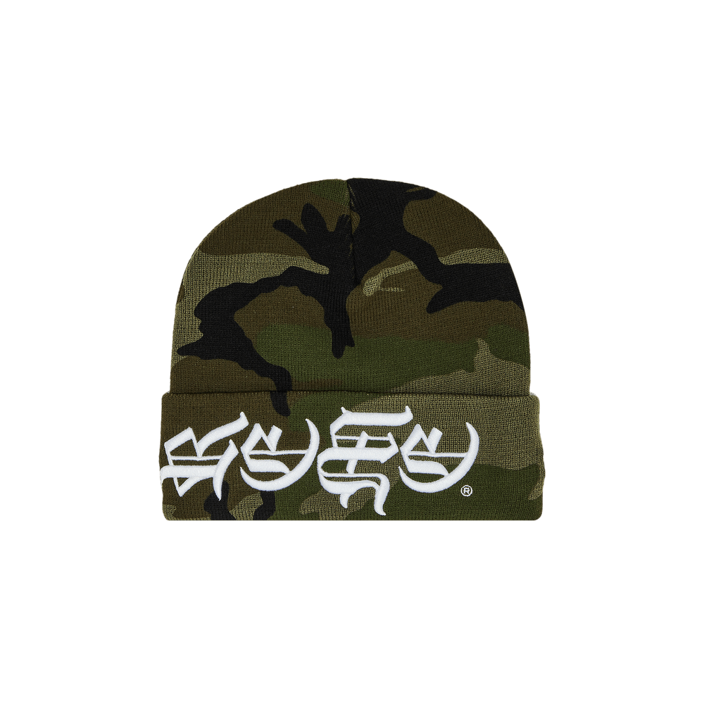 Supreme New Era Blackletter Beanie (SS25) - $40
