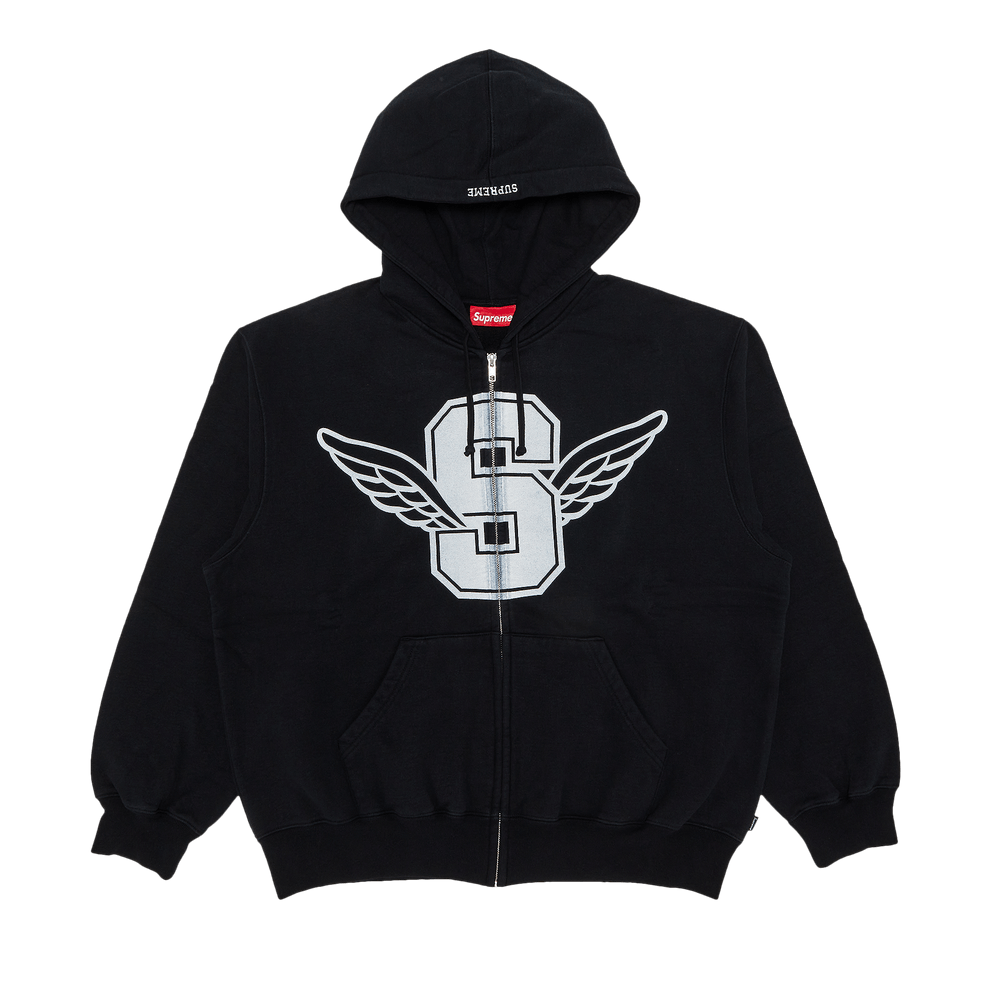 【Supreme】JET SLEEVE ZIP UP HOODED SWEATSHIRT【kse978】 Supreme Jet Sleeve Zip Up Hooded Sweatshirt (SS18) - $178