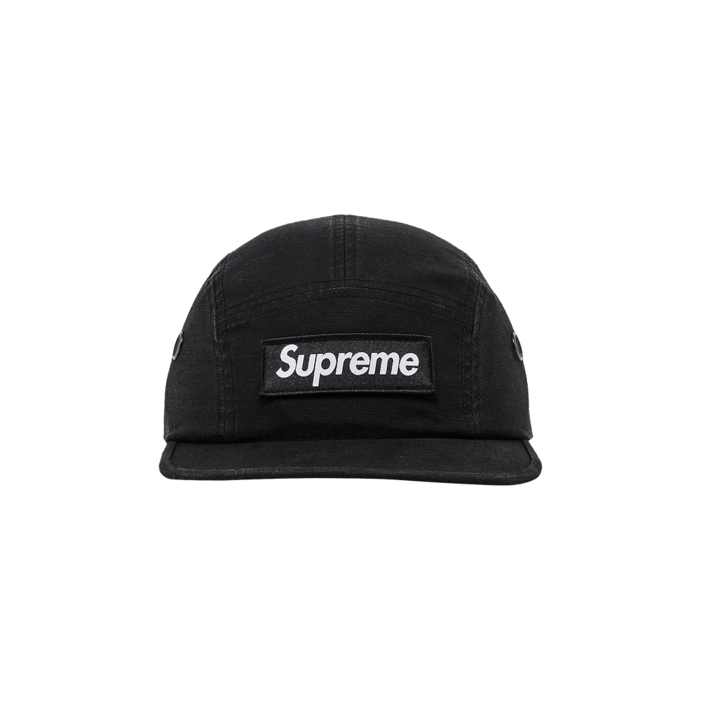 Buy Supreme Military Camp Cap 'Black' - SS25H33 BLACK | GOAT CA