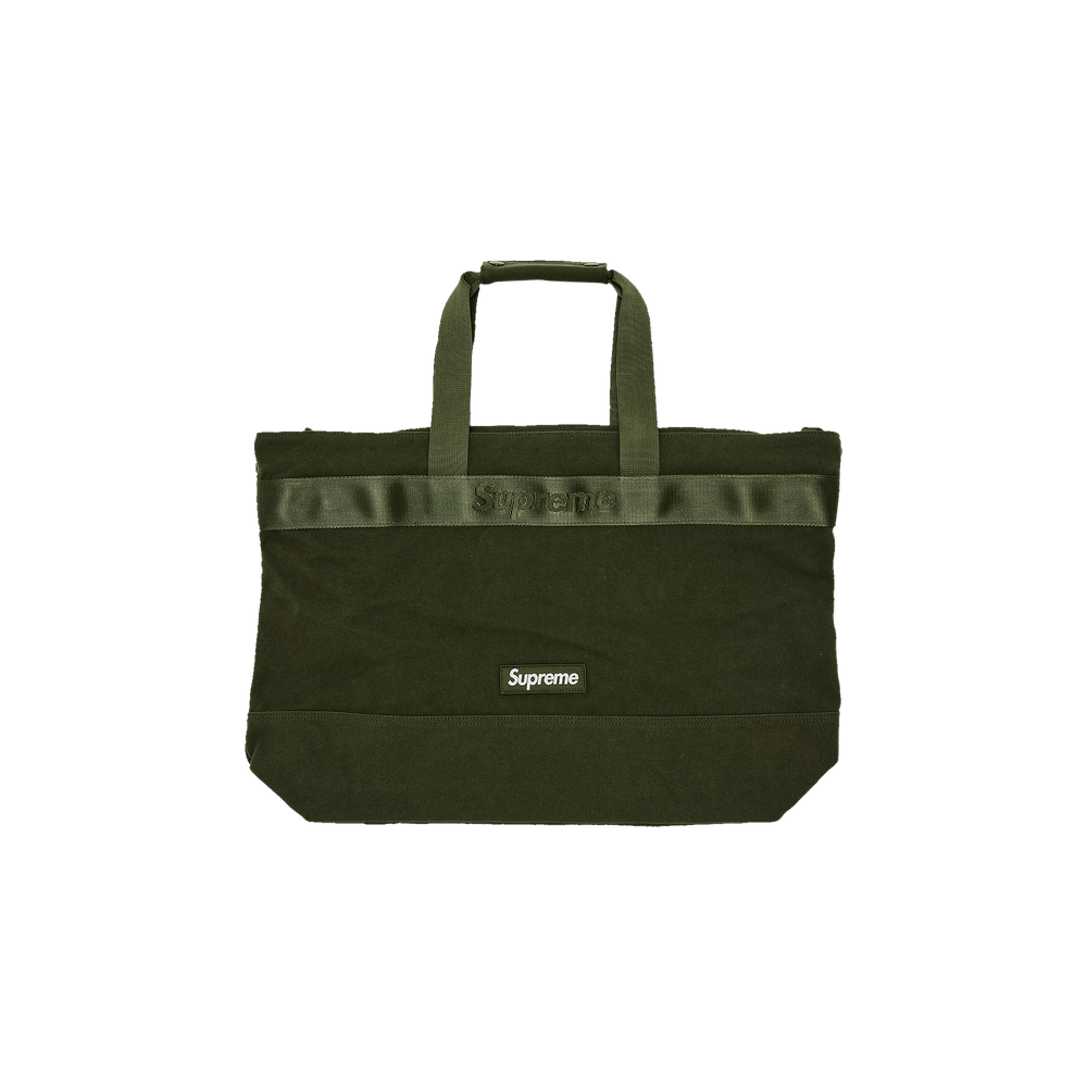 Buy Supreme Tote Bag 'Olive' - SS25B4 OLIVE | GOAT