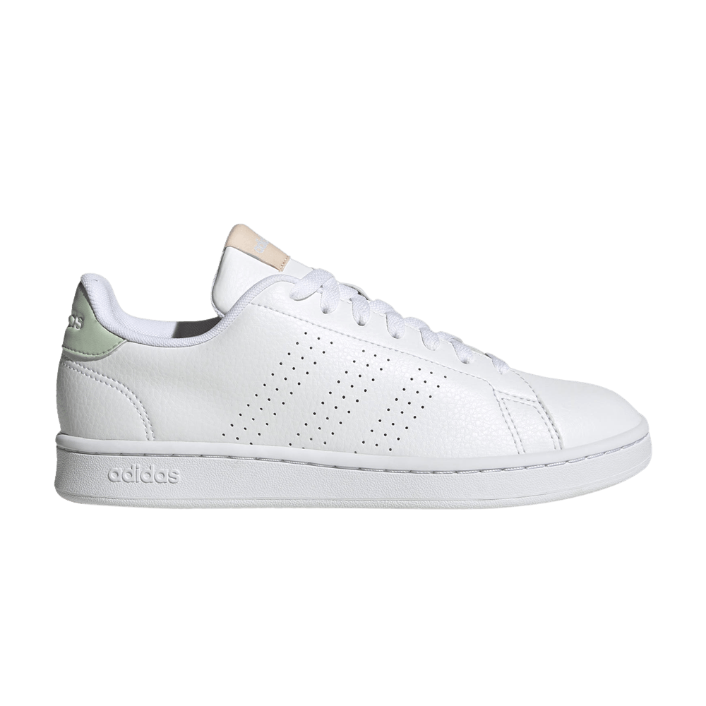 adidas gazelle silver green womens Adidas Advantage Cloud White & Pink – Urban Kicks main image 0