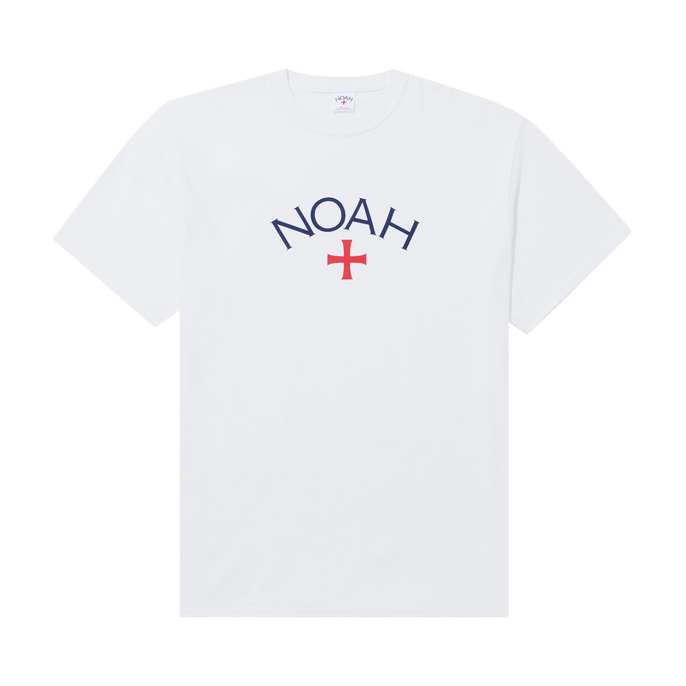 Buy Noah Core Logo Tee 'White' - T270SS25 WHIT | GOAT
