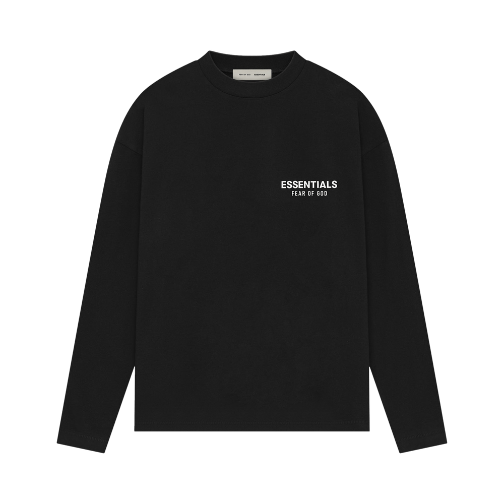 関税送料無料【FEAR OF GOD】Classic Short Sleeve Tee Fear of God ESSENTIALS: Black Classic Short Sleeve T-shirt